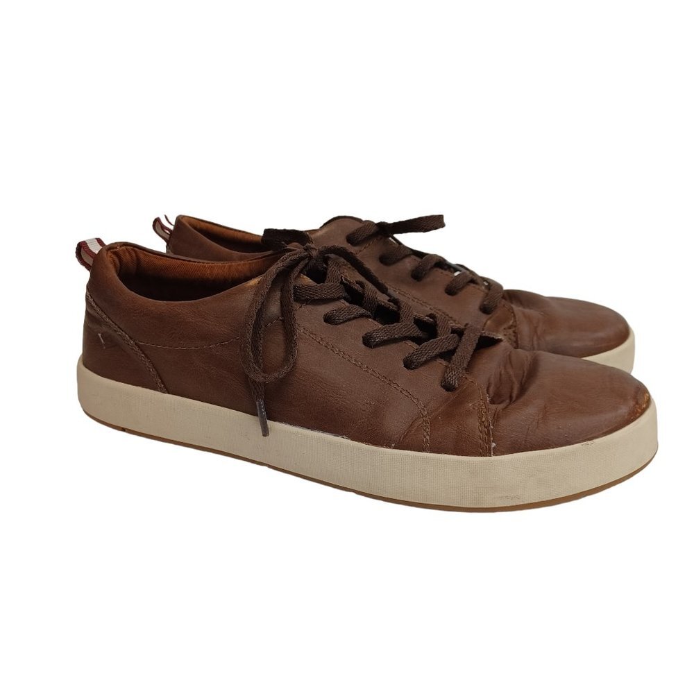 Sperry Cruise Sneakers Boat Shoes Brown Casual Lace Up‎ Boys Kids Size 7M Youth